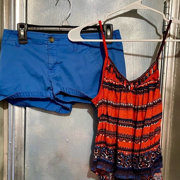 Mudd tank with matching short shorts - Picture 1 of 3